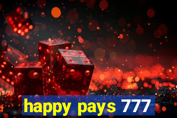 happy pays 777